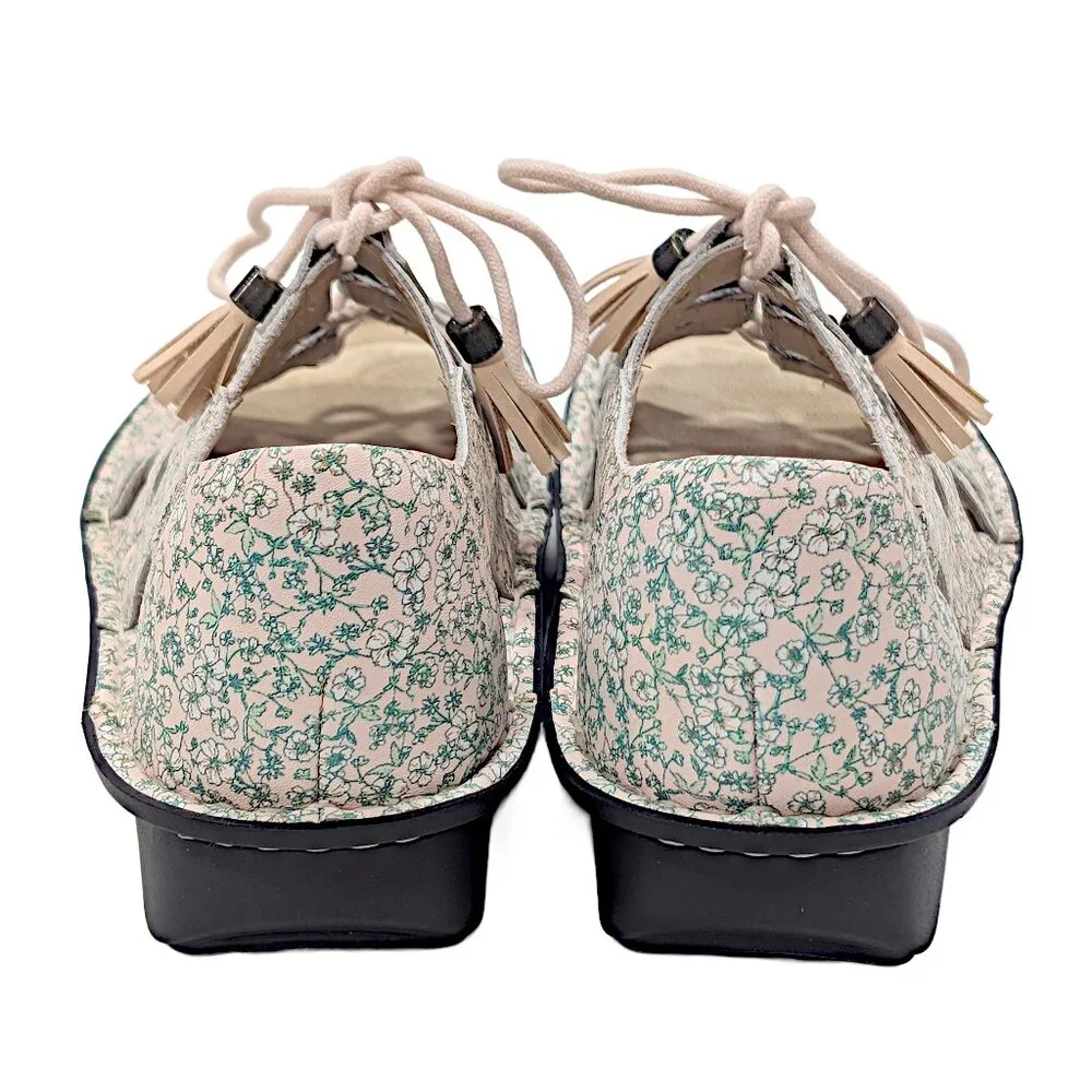 Alegria Valerie VAL-7548 Sandal — Prairie Jane Tan Floral EU 38 US 8 to 8.5 - Picture 6 of 10